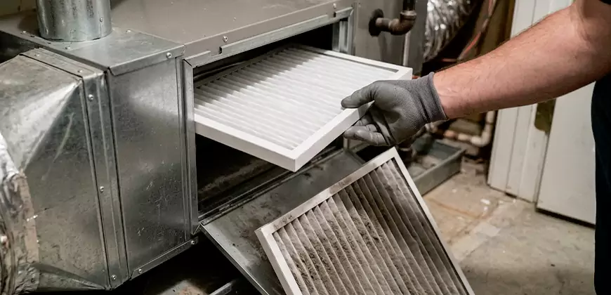 Window and Split Unit Filter Cleaning in Milwaukee