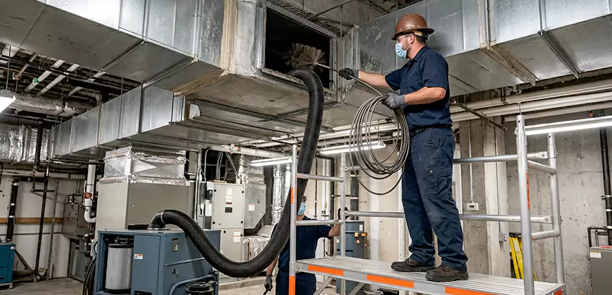 Commercial Ventilation System Cleaning in Milwaukee