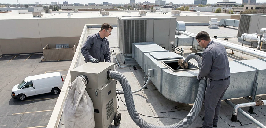 Commercial and Industrial Duct Cleaning in Milwaukee
