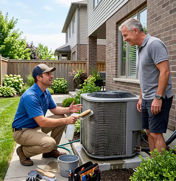 Why Milwaukee, WI Homeowners Choose Milwaukee HVAC Fix for Outdoor AC Unit Cleaning?